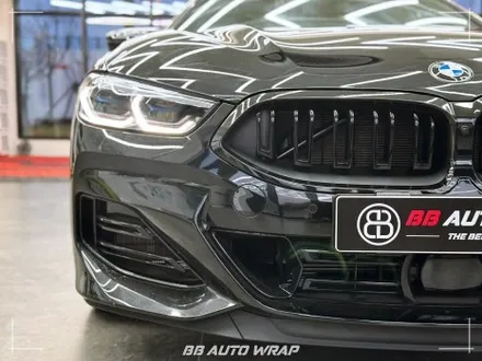 2025 BMW 8시리즈 그란쿠페 전체 크롬 죽이기로 블랙 에디션 만들기 부산랩핑 / 부산 강서구 명지동