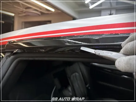 [공지] BMW 6시리즈 GT 사틴 펄 화이트 3M 랩핑지로 전체 시공하기! / 부산 강서구 명지동