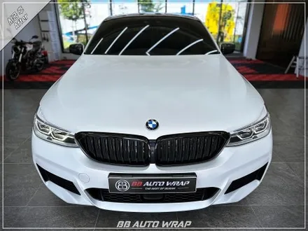 [공지] BMW 6시리즈 GT 사틴 펄 화이트 3M 랩핑지로 전체 시공하기! / 부산 강서구 명지동