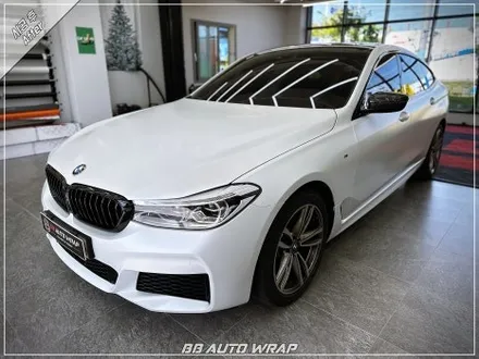 [공지] BMW 6시리즈 GT 사틴 펄 화이트 3M 랩핑지로 전체 시공하기! / 부산 강서구 명지동