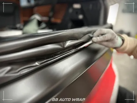 BMW X7 사틴 블랙 전체랩핑으로 스포티하게 만들기 부산랩핑 / 부산 강서구