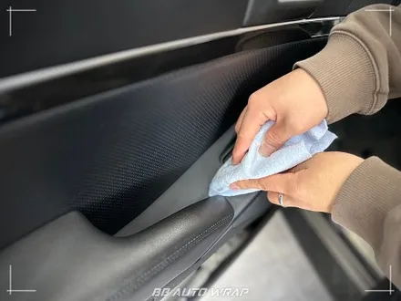 명지 랩핑 전문점 비비 오토 랩 부산점에서  에이버리 카본랩핑으로 실내 분위기 바꾸기 / 현대 / 베라크루즈 / 부산 강서구