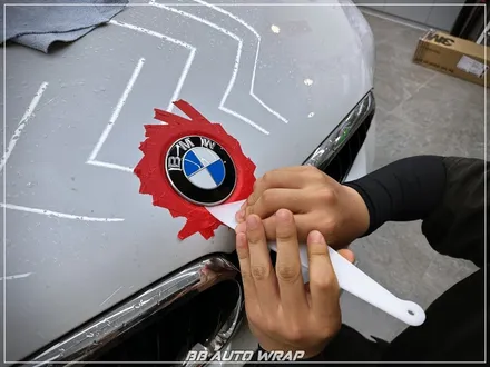 [공지] BMW 6시리즈 GT 사틴 펄 화이트 3M 랩핑지로 전체 시공하기! / 부산 강서구 명지동