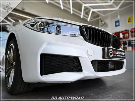 [공지] BMW 6시리즈 GT 사틴 펄 화이트 3M 랩핑지로 전체 시공하기! / 부산 강서구 명지동