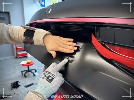 BMW X7 사틴 블랙 전체랩핑으로 스포티하게 만들기 부산랩핑 / 부산 강서구