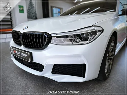 [공지] BMW 6시리즈 GT 사틴 펄 화이트 3M 랩핑지로 전체 시공하기! / 부산 강서구 명지동