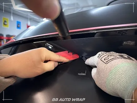 BMW X7 사틴 블랙 전체랩핑으로 스포티하게 만들기 부산랩핑 / 부산 강서구