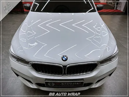 [공지] BMW 6시리즈 GT 사틴 펄 화이트 3M 랩핑지로 전체 시공하기! / 부산 강서구 명지동