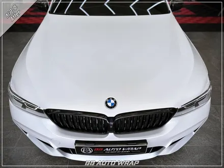 [공지] BMW 6시리즈 GT 사틴 펄 화이트 3M 랩핑지로 전체 시공하기! / 부산 강서구 명지동