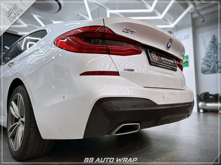 [공지] BMW 6시리즈 GT 사틴 펄 화이트 3M 랩핑지로 전체 시공하기! / 부산 강서구 명지동