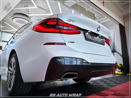 [공지] BMW 6시리즈 GT 사틴 펄 화이트 3M 랩핑지로 전체 시공하기! / 부산 강서구 명지동
