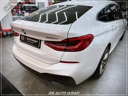 [공지] BMW 6시리즈 GT 사틴 펄 화이트 3M 랩핑지로 전체 시공하기! / 부산 강서구 명지동