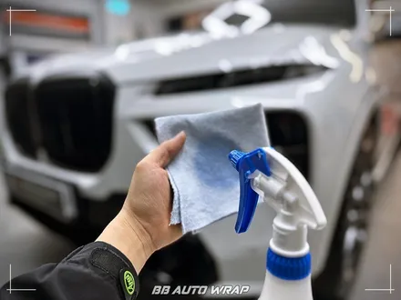 BMW X7, 까다로운 크롬과 하이그로시 손쉽게 관리하는 방법은?! 부산랩핑 / 부산 강서구 명지동