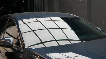 동탄썬팅 제네시스 G80 RG3 썬팅 농도가 너무 짙어 불편하셨던 차주님 앞유리 제거 재시공 / 동탄 영천동