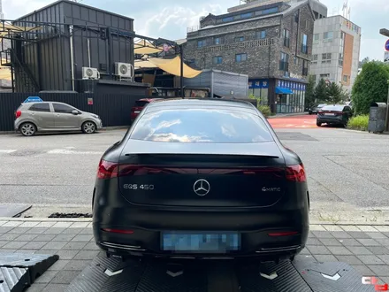 동탄무광PPF 벤츠 EQS V297 블랙유광에서 블랙무광으로 랩핑? 아니 무광PPF로 도장보호도하고 느낌도 살리고! - 디테일링의답 동탄점 / 동탄 영천동