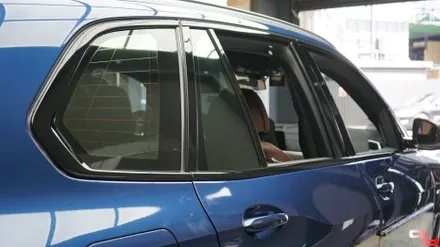 동탄 BMW G05 X5 M50D 윈도우몰딩 휀다 덕트 크롬딜리트 랩핑! / 동탄 영천동