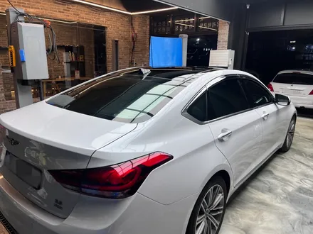 동탄썬팅 제네시스 G80 전체썬팅 제거 재시공 글라스틴트 선셋 용인 수원 오산 - 디테일링의답 동탄점 / 화성, 동탄, 수원, 오산