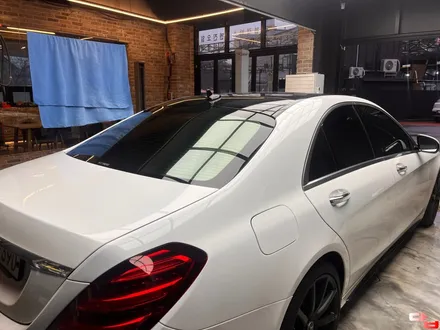 동탄썬팅 벤츠 W222 S350D 글라스틴트 선셋 제거 재시공 - 디테일링의답 동탄점 / 화성, 동탄, 수원, 오산