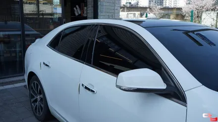 동탄썬팅 쉐보레 말리부 이미 수명이 끝나버린 염색 필름 제거하고 열차단 필름으로 재시공! / 동탄 영천동