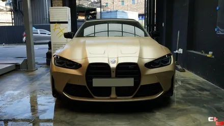 동탄PPF BMW G83 M4 레이저라이트로 교체 후 라이트보호를 위해PPF시공 / 동탄 영천동