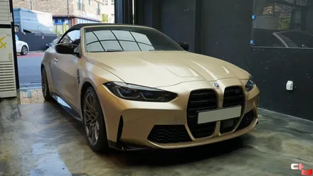 동탄PPF BMW G83 M4 레이저라이트로 교체 후 라이트보호를 위해PPF시공 / 동탄 영천동