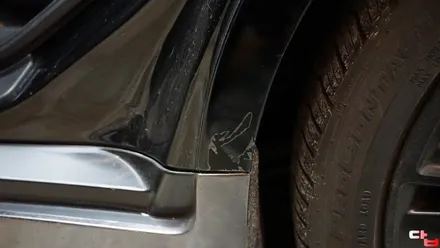 동탄랩핑 인피티니 Q50 2.2D 사고로인한 측면부 블랙크롬 제거 후 재시공 / 동탄 영천동