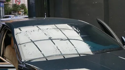 동탄썬팅 제네시스 G80 RG3 썬팅 농도가 너무 짙어 불편하셨던 차주님 앞유리 제거 재시공 / 동탄 영천동