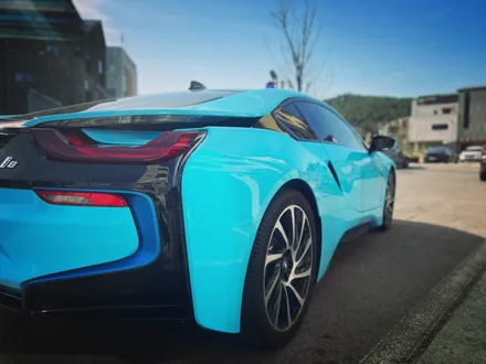 동탄PPF BMW I8 스카이블루 건식 컬러 PPF로 하이브리드느낌 물씬 살려보자구요 - 디테일링의답 동탄점 / 화성, 동탄, 수원, 오산