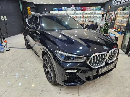 여주 랩핑 - BMW X6 사틴 화이트 전체랩핑 및 루프스킨 3M 블랙유광 시공기 / 이천시 마장면 장암리