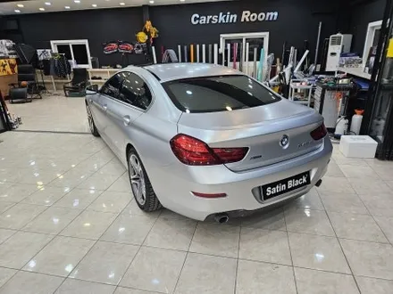 경기 이천 랩핑 BMW 6시리즈 3M 사틴 화이트 알루미늄 전체랩핑으로 중고에서 새차로 탈바꿈!! / 이천시 마장면 장암리