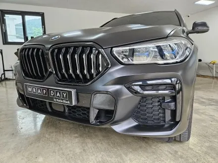 이천 랩핑 랩데이 - BMW X6 사틴블랙으로 전체랩핑(Feat. 크롬죽이기) / 이천시 마장면 장암리