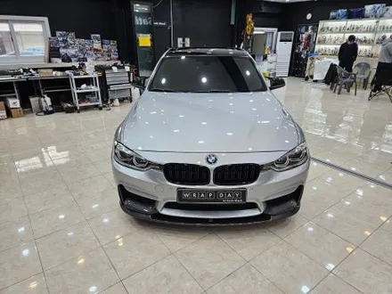 경기 광주 랩핑 BMW 3시리즈 오토벨벳 미드나잇그린 전체랩핑 시공 / 이천시 마장면 장암리