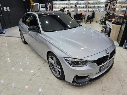 경기 광주 랩핑 BMW 3시리즈 오토벨벳 미드나잇그린 전체랩핑 시공 / 이천시 마장면 장암리