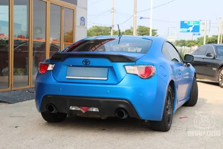 TOYOTA [ 86 ] Perfect Blue 전체랩핑 일산랩독 [WRAP DOG] / 일산서구 구산동