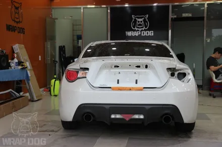 TOYOTA [ 86 ] Perfect Blue 전체랩핑 일산랩독 [WRAP DOG] / 일산서구 구산동