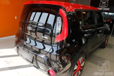 KIA [SOUL] 일산랩핑  라인 랩핑(데칼) 일산랩독[WRAP DOG] / 일산서구 구산동