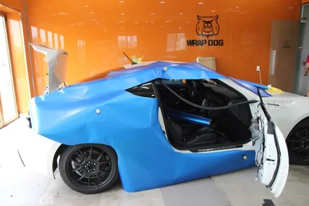 TOYOTA [ 86 ] Perfect Blue 전체랩핑 일산랩독 [WRAP DOG] / 일산서구 구산동