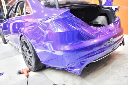 AUDI [S4] 일산랩핑 전체랩핑 일산랩독[WRAP DOG] / 일산서구 구산동