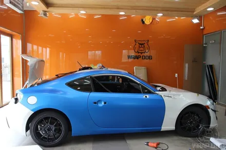 TOYOTA [ 86 ] Perfect Blue 전체랩핑 일산랩독 [WRAP DOG] / 일산서구 구산동
