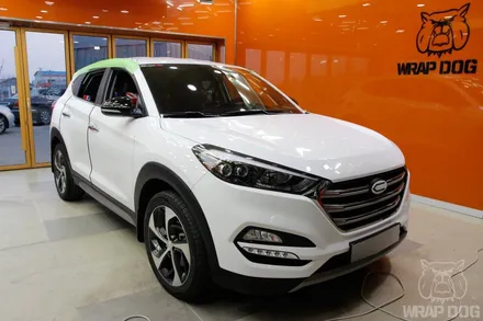 HYUNDAI [투싼] 일산랩핑 루프스킨 일산랩독[WRAP DOG] / 일산서구 구산동