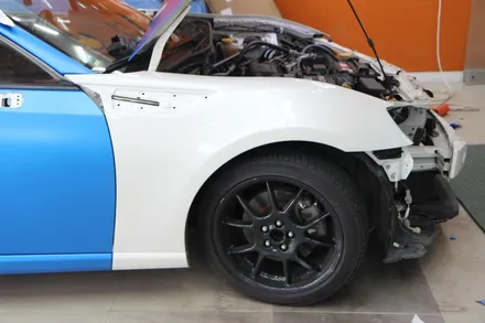 TOYOTA [ 86 ] Perfect Blue 전체랩핑 일산랩독 [WRAP DOG] / 일산서구 구산동