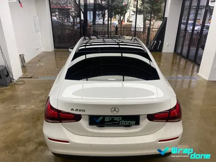 벤츠 A클래스 a220 세단 루프스킨 랩핑 / 수원, 광교