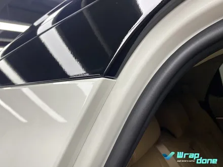 액티언 윈도우 상단 몰딩 랩핑 이것도 크롬죽이기? / 수원, 광교