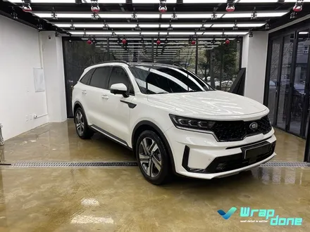 쏘렌토MQ4 크롬죽이기 의왕랩핑 전문점에서 이미지 변신 3M2080 / 수원, 광교
