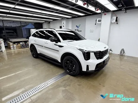 쏘렌토 mq4 x-line 하단 크롬죽이기 / 수원, 광교