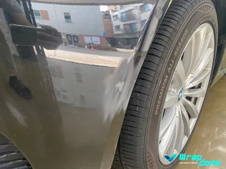 수원 랩핑 BMW 730d 딥블루메탈릭 전체 랩핑 / 수원, 광교