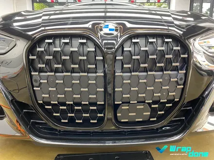 수원 랩핑 BMW 420i 그릴 테두리 랩핑 시공 / 수원, 광교