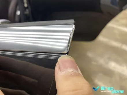 벤츠 CLS450 윈도 크롬죽이기 수원 랩핑 / 수원, 광교