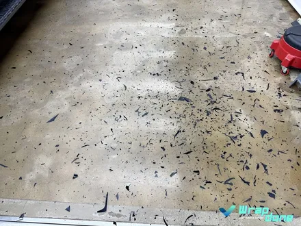 수원 랩핑 모하비 크롬죽이기 일부 재시공 / 수원, 광교