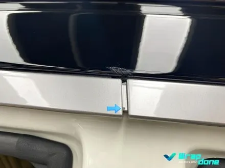 액티언 윈도우 상단 몰딩 랩핑 이것도 크롬죽이기? / 수원, 광교